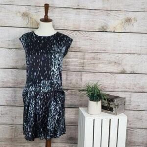 Theory Shadrin Block Stretch‎ Silk Dress 0